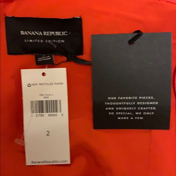 Banana Republic Red Lace Dress BOW 🎁 Holiday - Picture 7 of 8
